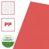 Insteekmap L-model Esselte standaard A4 0.11mm PP rood 100 stuks foto