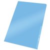 Insteekmap L-model Leitz Premium lasnaad copy safe 0.15mm PVC A4 blauw 100 stuks foto