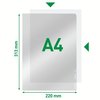 Insteekmap L-model Leitz Premium copy safe 0.15mm PVC A4 glashelder 100 stuks foto