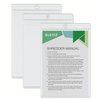 Insteekmap U-model Leitz Premium met ophangoog 0.20mm PVC A5 transparant 50 stuks foto