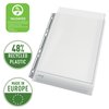 Harmonica showtas Leitz Premium 0.17mm metalen perforatiestrip copy safe A4 glashelder 3 stuks photo