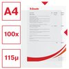 Insteekmap L-model Esselte standaard copy safe PP A4 transparant 100 stuks foto