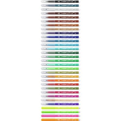 Feutre STABILO Trio A-X 378/30 assorti étui 30 pièces
