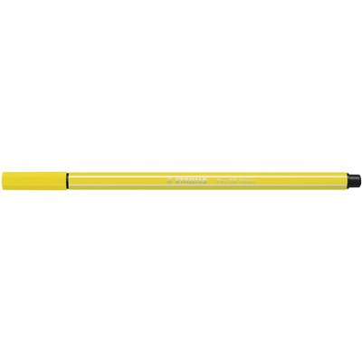 Viltstift STABILO Pen 68/024 medium neon geel