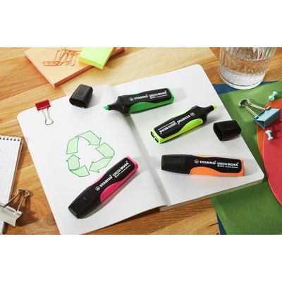 Markeerstift STABILO GREEN BOSS 6070/56 roze