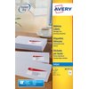 Etiket Avery J8173-25 99.1x57mm wit 250 stuks foto