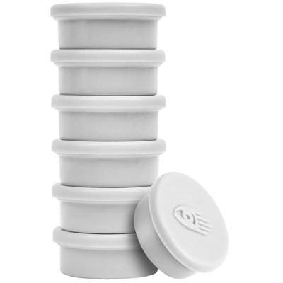 Magneet Legamaster 20mm 250gr wit 8 stuks