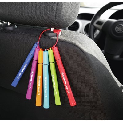 Feutre STABILO Cappi 168/12 Medium assorti étui 12 pièces